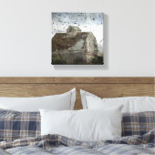Toile Les oiseaux et la grange (Insitu(Chambre))