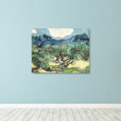 Toile Les Oliviers, 1889, Vincent van Gogh (Insitu (Plancher de Bois))