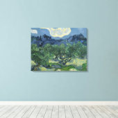 Toile Les Oliviers - Van Gogh (Insitu (Plancher de Bois))