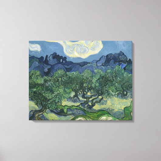 Toile Les Oliviers - Van Gogh (Recto)