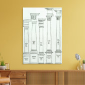 Toile Les ordres de l'architecture (Insitu(Salon))