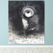 Toile Les Origines dessin par Odilon Redon (Insitu (Plancher de Bois))