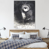 Toile Les Origines dessin par Odilon Redon (Insitu(Chambre))