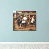 Toile Les païens ont tué les premiers chrétiens (Insitu (Plancher de Bois))