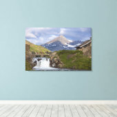 Toile Les paquets dirigent la chaîne de chevaux sur le p (Insitu (Plancher de Bois))