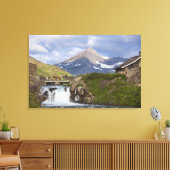 Toile Les paquets dirigent la chaîne de chevaux sur le p (Insitu(Salon))