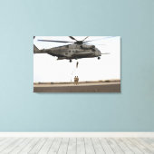 Toile Les parachutistes de la Force aérienne conduisent  (Insitu (Plancher de Bois))