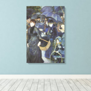Toile Les Parapluies de Pierre Renoir, Impressionnisme V