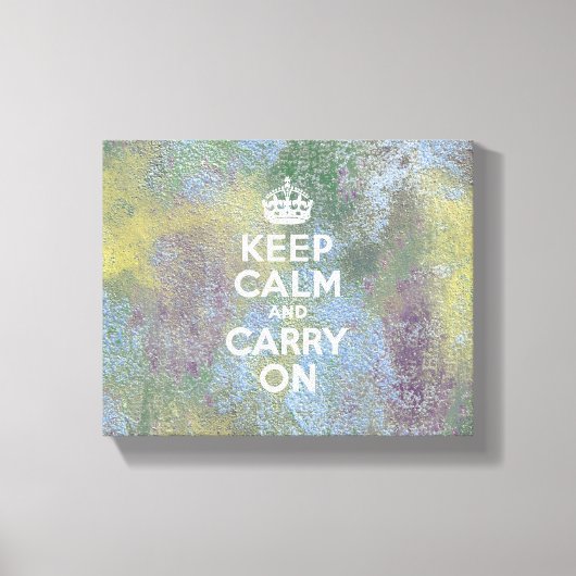 Toile Les Pastels Abstraits Restent Calmes (Recto)