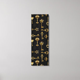 Toile Les Patters de Seamless avec Golden Keys