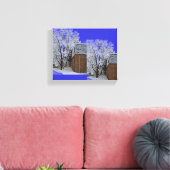 Toile Les paysages de neige de NJ (Insitu(Salon))