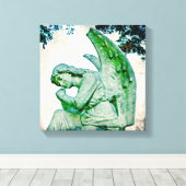 Toile Les pensées d'Angel (Insitu (Plancher de Bois))