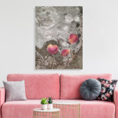 Toile Les pétales à terre (Insitu(Salon))