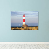 Toile Les phares | Beachy Head Lighthouse England (Insitu (Plancher de Bois))
