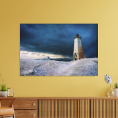 Toile Les phares | Frankfort Lighthouse Lake Michigan (Insitu(Salon))