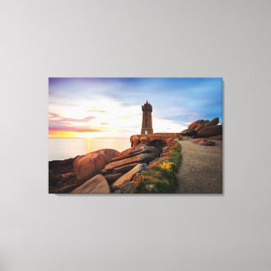 Toile Les phares Phare de Mean Ruz
