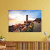 Toile Les phares | Phare de Mean Ruz (Insitu(Salon))