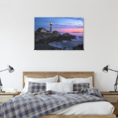 Toile Les phares | Phare du Cap Elizabeth Maine (Insitu(Chambre))