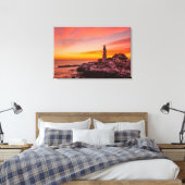 Toile Les phares | Portland Head Cape Elizabeth Maine (Insitu(Chambre))