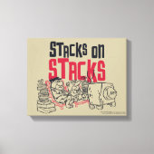 Toile Les Pierrafeu | Fred & Barney - Stacks on Stacks (Recto)