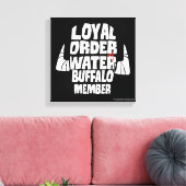 Toile Les Pierrafeu | Loyal Order Water Buffalo Membre (Insitu(Salon))