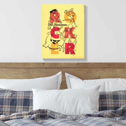 Toile Les Pierrafeu | ROCKER (Insitu(Chambre))