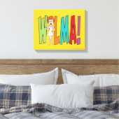 Toile Les Pierrafeu | WILMA ! (Insitu(Chambre))