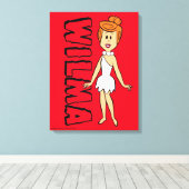Toile Les Pierrafeu | Wilma Flintstone (Insitu (Plancher de Bois))