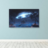 Toile Les Pierres debout (Insitu (Plancher de Bois))