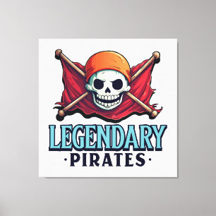 Toile Les pirates légendaires