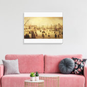 Toile Les plaisirs de l'hiver (Insitu(Salon))