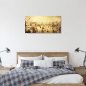 Toile Les plaisirs de l'hiver (Insitu(Chambre))