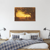 Toile Les plaisirs du soir (Insitu(Chambre))