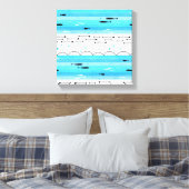 Toile Les poissons en mer (Insitu(Chambre))