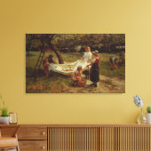 Toile Les pommiers, 1880 (Insitu(Salon))