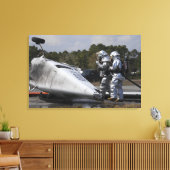 Toile Les pompiers répondent sur place (Insitu(Salon))