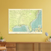 Toile Les ports de l'Atlantique sud-américain (Insitu(Salon))