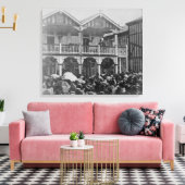 Toile Les premières courses de parc Phoenix, 1903 (Insitu(Salon))