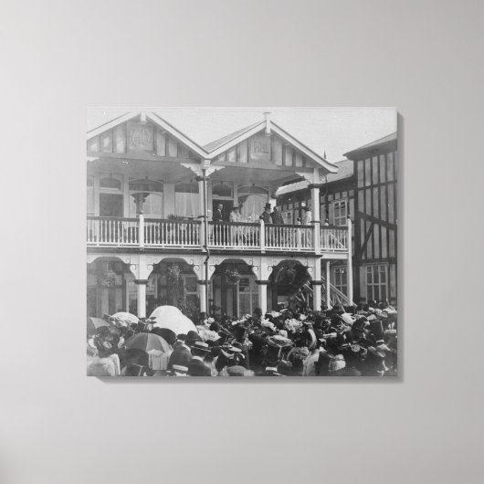 Toile Les premières courses de parc Phoenix, 1903 (Recto)