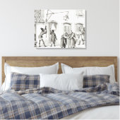 Toile Les premiers emplois du matin (Insitu(Chambre))
