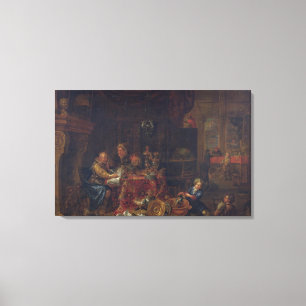 Toile Les prêteurs