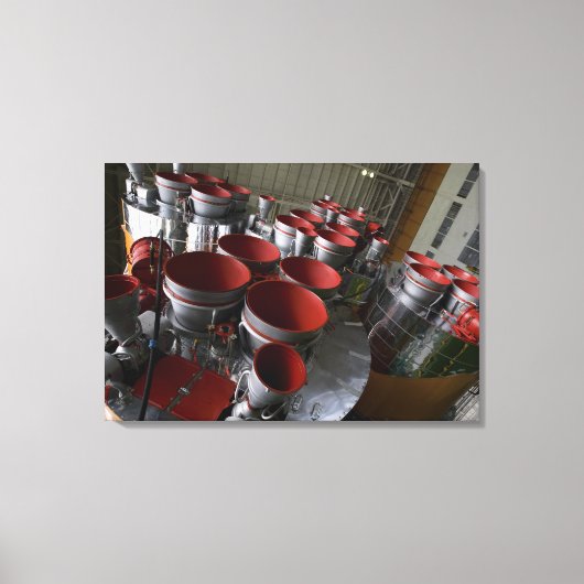 Toile Les propulseurs du Soyouz TMA-14 (Recto)