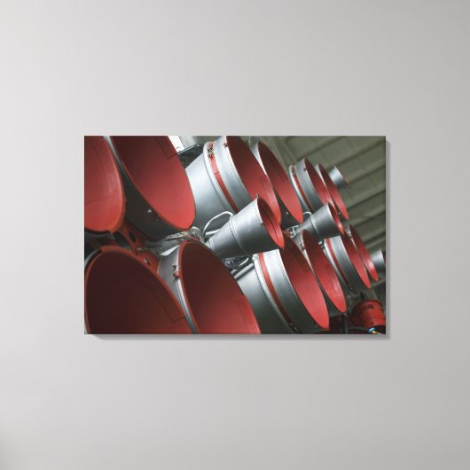 Toile Les propulseurs du Soyouz TMA-14 vaisseau spatial (Recto)