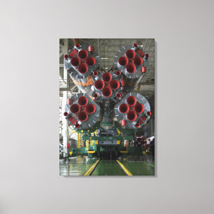 Toile Les propulseurs du vaisseau spatial de Soyuz