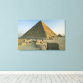 Toile Les Pyramides de Gizeh, qui ont presque 5000 2 (Insitu (Plancher de Bois))