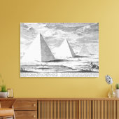 Toile Les Pyramides d'Egypte, plaque 4 de 'Entwurf einer (Insitu(Salon))