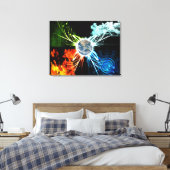 Toile Les Quatre (Insitu(Chambre))