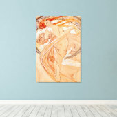 Toile Les Quatre Arts - Danse, Art Nouveau (Insitu (Plancher de Bois))