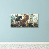 Toile Les Quatre Cavaliers de l'Apocalypse Viktor (Insitu (Plancher de Bois))