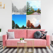 TOILE LES QUATRE SAISONS (Insitu(Salon))